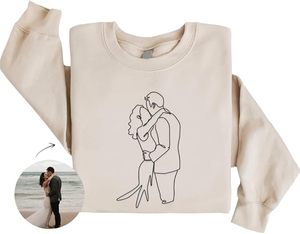 Sweat-shirts personnalisés de haute qualité pour hommes, sweat-shirt personnalisé, ajoutez votre photo, sweat-shirts unisexes personnalisés, logo, sweat-shirts unis 2024 - Product Image 1