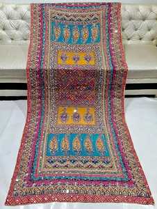 Hot Sale Indian Banjara Antique Kutch <b>Shawls</b> Hand <b>Embroidered</b> Ethnic <b>Shawls</b> With Shalwar Kameez Dress Set Available at Wholesale - Product Image 2