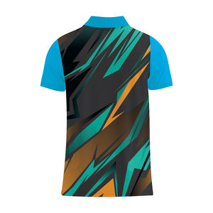 Camisetas Polo de baloncesto unisex antibacterianas con impresión digital personalizada conjuntos deportivos de impresión completa equipo de suministro del fabricante OEM - Product Image 3