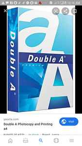 Papel A4 80 GSM 500 hojas/A4 papel blanco multifuncional papel A4 70 75 80gsm para copia de oficina - Product Image 3