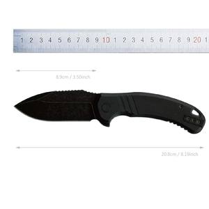 Cuchillo plegable de bolsillo D2 Acero Personalizado EDC Cuchillo G10 Mango Supervivencia Cuchillos de caza Bajo MOQ - Product Image 3