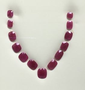 150.41กะรัตทับทิม mozambique เบาะเหลี่ยมเพชรพลอยตัดรูปแบบความร้อนสำหรับการทำเครื่องประดับอัญมณีธรรมชาติ - Product Image 1