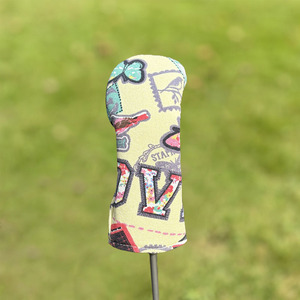 Cubierta híbrida para cabeza de palo de golf para hombre con cuero PU y forro de felpa Ajuste de cuello elástico Diseño fácil de deslizamiento - Product Image 2