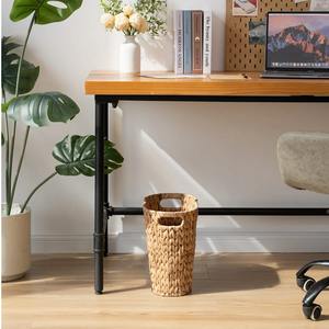 Panier de rangement multifonction en jacinthe d'eau, panier de rangement fait à la main, vente en gros, écologique, fabriqué au Vietnam - Product Image 4