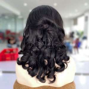 วิกผมลอนสีธรรมชาติขนาดสั้นสำหรับผู้หญิงผิวดำผมคนเวียดนาม100% - Product Image 2