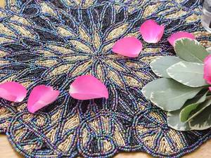 <b>Beaded</b> Table <b>Placemat</b> - Product Image 4