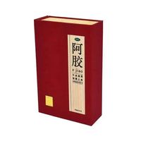 Cajas de Joyería para Vino a Precio Competitivo, Set de Regalo al por Mayor, Caja de Regalo de Pino con Espejo, Envuelta en Lino Rojo, con Pegamento de Cuero de Vaca