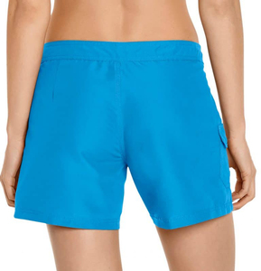 Short de plage taille haute à séchage rapide personnalisé pour femmes short de yoga respirant avec poches à la mode motif chaud de changement de couleur par sublimation - Product Image 3
