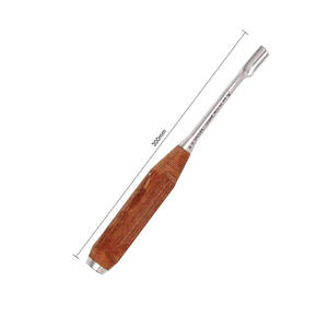 Ostéotome incurvé manuel amélioré pour la chirurgie osseuse de précision Pinces en acier inoxydable et en plastique - Product Image 5