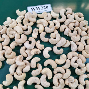 Noix de cajou de traitement supérieur W320 SANTIGO Vietnam W320 Noix de cajou ISO, noyau HACCP Kaju Badam - Product Image 1