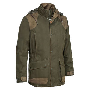 Chaqueta de camuflaje para caza, para hombre, con revestimiento, cómoda, softshell, resistente al viento, transpirable, estilo safari, otoño, chaquetas de camuflaje para caza - Product Image 2