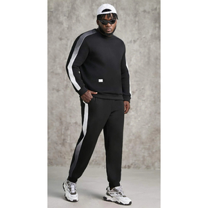 Conjunto Deportivo de Invierno para Hombre, Informal, de Manga Larga, Color Sólido, para Deportes y Ocio - Product Image 1