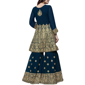 Vestido informal de mujer personalizado de nuevo estilo en color sólido/vestido de boutique de último modelo hecho en Pakistán a la venta OEM personalizado - Product Image 2