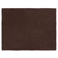Serviettes de table rectangulaires en lin bio faites à la main réutilisables pour avion, restaurant, fêtes, maison, cuisine, essuie-tout, sets de table