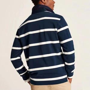 POLO en coton et polyester de haute qualité avec logo personnalisé T-shirt à manches longues pour hommes - Product Image 4