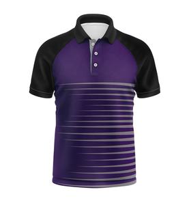 Franela de hombre más vendida para Polos Nueva llegada con diseño de patrón de impresión de ropa al aire libre bordado por sublimación - Product Image 3