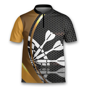 Camisas de tiro al aire libre reversibles al por mayor jersey de equipo de Tiro con Arco transpirable de secado rápido diseño elástico de alto rendimiento personalizado - Product Image 3