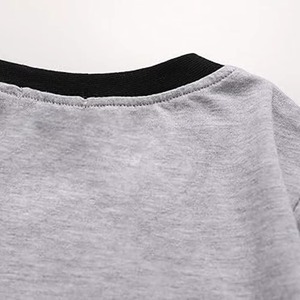 Camiseta para niños Camiseta de manga corta de algodón con cuello redondo de alta calidad para niños Camiseta para niños con logotipo personalizado - Product Image 6