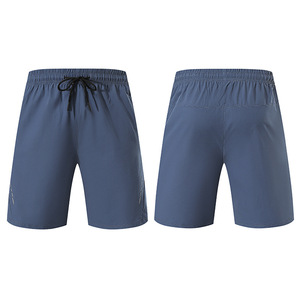 Gym Jogging <b>Shorts</b> Breathable Sports Running Activewear <b>Zip</b> <b>Pocket</b> Workout Reflective Strip ShortsDDP shipping - Product Image 5