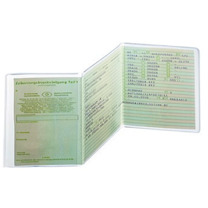 Durable Polypropylene Transparent ID Card Car Holder Made in Germany - Product Image 3