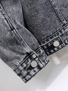 Oem/odm Wholesale High Quality Street Wear <b>Men</b> <b>Denim</b> <b>Jackets</b> Best Stylish Full Long Sleeve Button <b>Men</b> <b>Denim</b> <b>Jacket</b> - Product Image 4