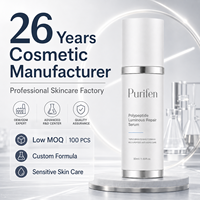 Sérum Peptidique 3-en-1 Anti-Âge Éclaircissant Réparateur de Barrière Cutanée à la Niacinamide, Acide Tranexamique et Fenouil Marin – Sérum Visage Hydratant et Éclatant