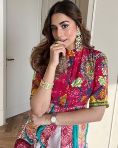 Fashion Accessories Crepe Silk Printed & Embroidery Work Western Dhoti Casual Dress Available at Bulk Quantity From India - Product Image 5