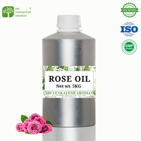 Huile de rose pure et naturelle Sri Venkatesh Aromas 5 kg disponible au prix le plus bas en provenance d'Inde, certifiée GMP/ISO
