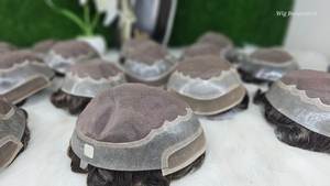 Postizo de Cabello Indio Liso y Duradero con Cabello Remy de Grado Superior, Peluca con Frente de Encaje y Ondas Corporales - Product Image 4