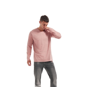 Camiseta con cuello en V para hombre de moda Camiseta cómoda de verano Precio de fábrica Camiseta con cuello en V del mejor material - Product Image 6