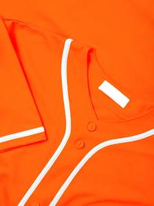 2025 Último diseño Jersey de béisbol Venta al por mayor Moda en blanco 100% Poliéster Hombres Jersey de béisbol en el precio bajo Servicio OEM - Product Image 2