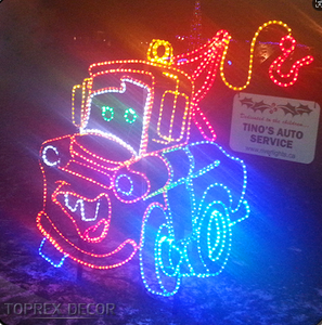 <span class=keywords><strong>Toprex</strong></span> Vente Chaude Lumières LED Extérieures IP65 pour Jardin, Lumières Décoratives de Train, Traîneau, Décoration de Cour de Train Impressionnante, Lumières de Noël LED - Product Image 6