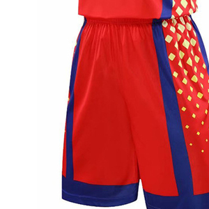 Uniformes de basket-ball respirants sublimés à manches courtes et col en V de la meilleure qualité 2025 pour hommes - Product Image 4