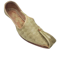 Chaussures Khussa Punjabi multicolores, brodées et ornées de pierres, pour mariage et style décontracté