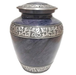 นก อลูมิเนียมเผาศพ Urns ราคาต่ําอลูมิเนียมหัตถกรรมโลหะผู้ใหญ่ Urns สําหรับบ้านงานศพที่ทําในอินเดีย - Product Image 5