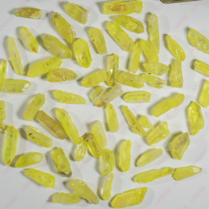 Cristaux de guérison semi-précieux en quartz aura péridot miniatures, les plus vendus en gros, pour la décoration et la méditation, au meilleur prix - Product Image 5