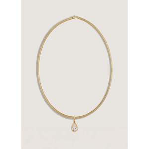 3ctw Diamond Pear Pendant <b>Necklace</b> Elegant Madeleine Design - Product Image 1