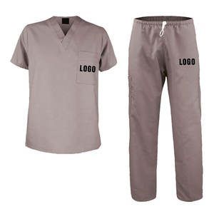 Qualité supérieure Personnaliser Logo Imprimé Infirmière Et Médecin Uniformes Unisexe Léger Couleur Personnalisée Costume Uniforme D'hôpital Ensemble - Product Image 3