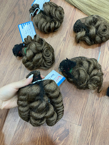 Extensiones de cabello de punta plana Extensiones de cabello de queratina de onda suelta Venta al por mayor Extensiones de cabello de onda suelta de cabello vietnamita - Product Image 2