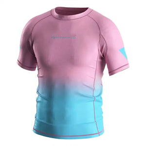 2025 bonne qualité Nogi imprimer 100% Polyester hauts maillots de bain gardes enfants fille personnalisé Mma éruption garde femmes Bjj pour hommes - Product Image 5