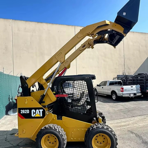 รถตักล้อยาง CAT 262D ลดราคา พร้อมรับน้ำหนักได้ 9 ตัน ใช้ปั๊มไฮดรอลิก Huade เครื่องยนต์ มอเตอร์ ลูกปืน เกียร์ ปั๊ม น้ำหนัก 3634 กก. กำลัง 55.4 กิโลวัตต์ - Product Image 1