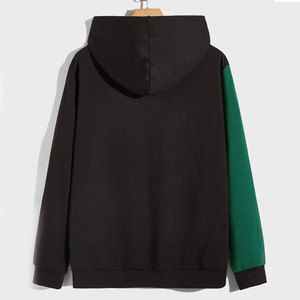 2025 suéter de moda elegante hecho a medida para hombre con capucha 100% algodón patrón sólido temporada de invierno último diseño para adultos - Product Image 2