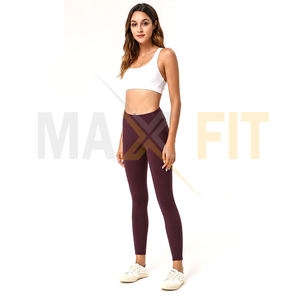 MAXFIT ENTERPRISES Premium High Flannel Knitted Yoga Pants Compression Gym Running <b>Leggings</b> Digital Print Fitness Workout Waist - Product Image 4
