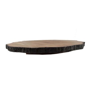 Support à gâteau rond en métal à 2 niveaux, design premium, finition grise, pour événements et fêtes d'anniversaire, fait main - Product Image 5