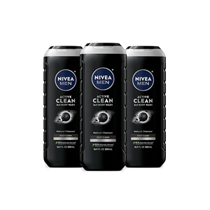 Gel de Ducha con Carbón Vegetal para Hombre Nivea Active Clean, Limpieza Profunda y Frescura de la Piel - Product Image 2