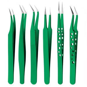 Vetus แหนบถอนขนตาเพิ่มวอลลุ่มแหนบขนตาสแตนเลสพร้อมปลายแหลมสำหรับการต่อขนตาที่สะดวกสบาย - Product Image 3