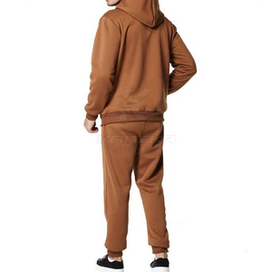 Breathable Winter Hooded Casual Solid Men Fleece <b>Tracksuit</b>-Eco-Friendly High Quality - Product Image 6