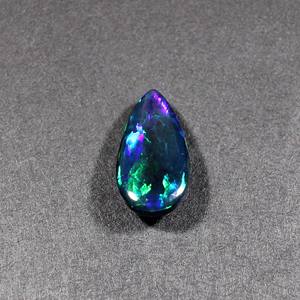 5.55Cts 19X10MM ทรงหลังเบี้ยลูกแพร์โอปอลสีดำธรรมชาติ1ชิ้นอัญมณีหลวมสำหรับทำเครื่องประดับ - Product Image 4