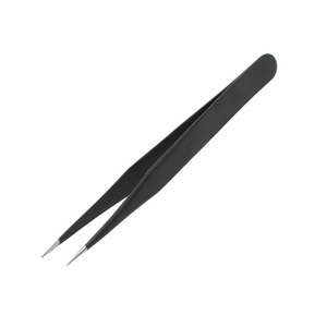 Pinzas de pestañas de oro rosa de alta calidad al por mayor, pinzas de extensión de acero inoxidable con logotipo personalizado, embalaje personalizado, ¡el mejor precio! - Product Image 5