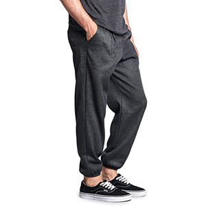 Pantalon de jogging décontracté pour homme, coupe ajustée, pour la course à pied, la salle de sport, l'entraînement et l'exercice, avec des bords bruts - Product Image 4